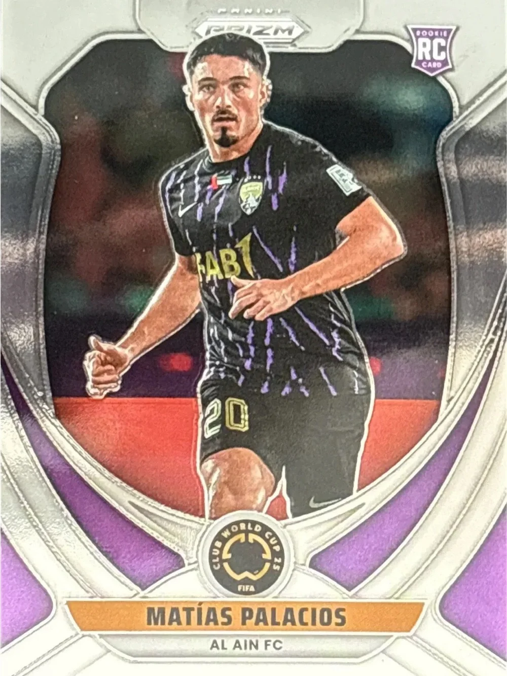 Panini Prizm Rookie Soccer Trading Card - Matías Palacios